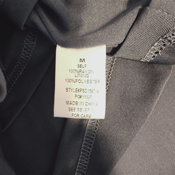 Saving Paige Blue Floral Embroidered V-Neck Empire Waist Maxi Dress Medium - Picture 10 of 12